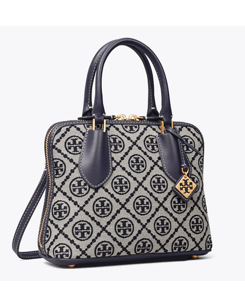 Tory Burch Mini T Monogram Jacquard Swing Satchel Tory