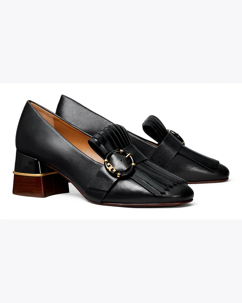 Tory Burch Kiltie Loafer Mit Multi-Logo Und Absatz Perfect