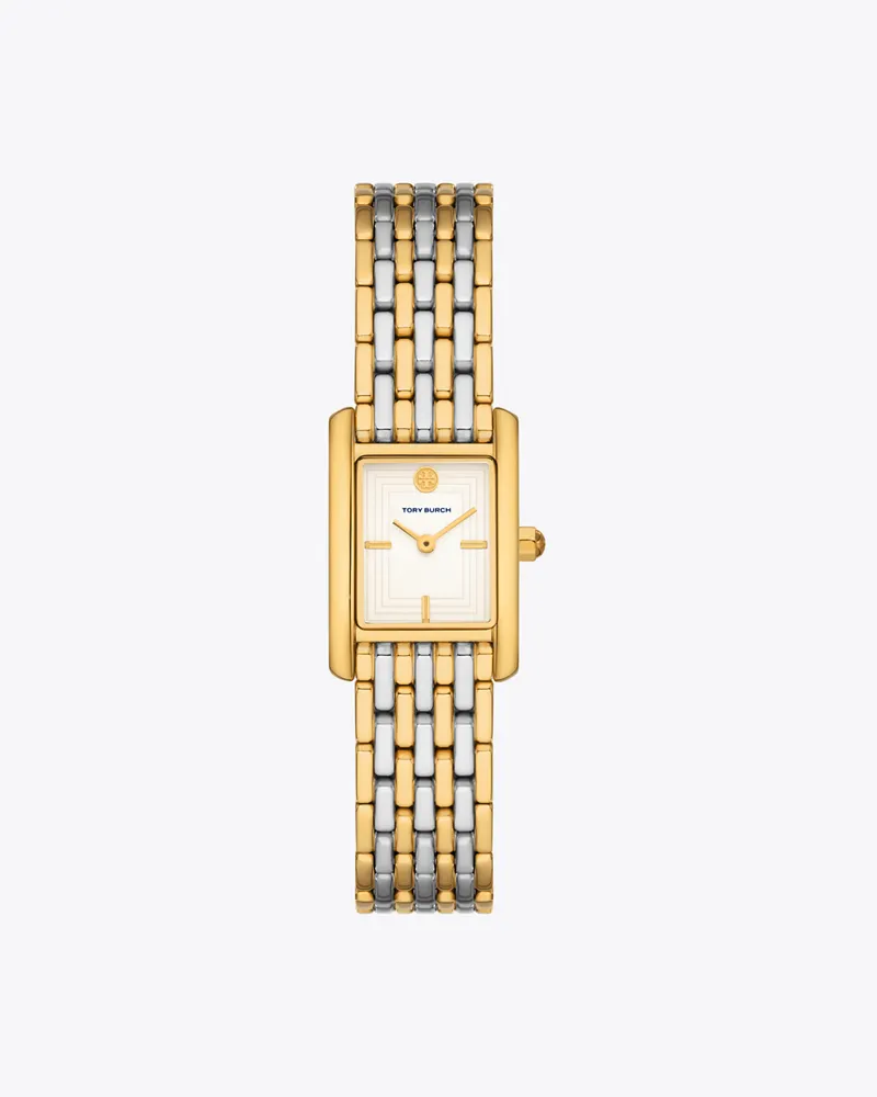 Tory Burch Damen Small Eleanor Watch Ivory