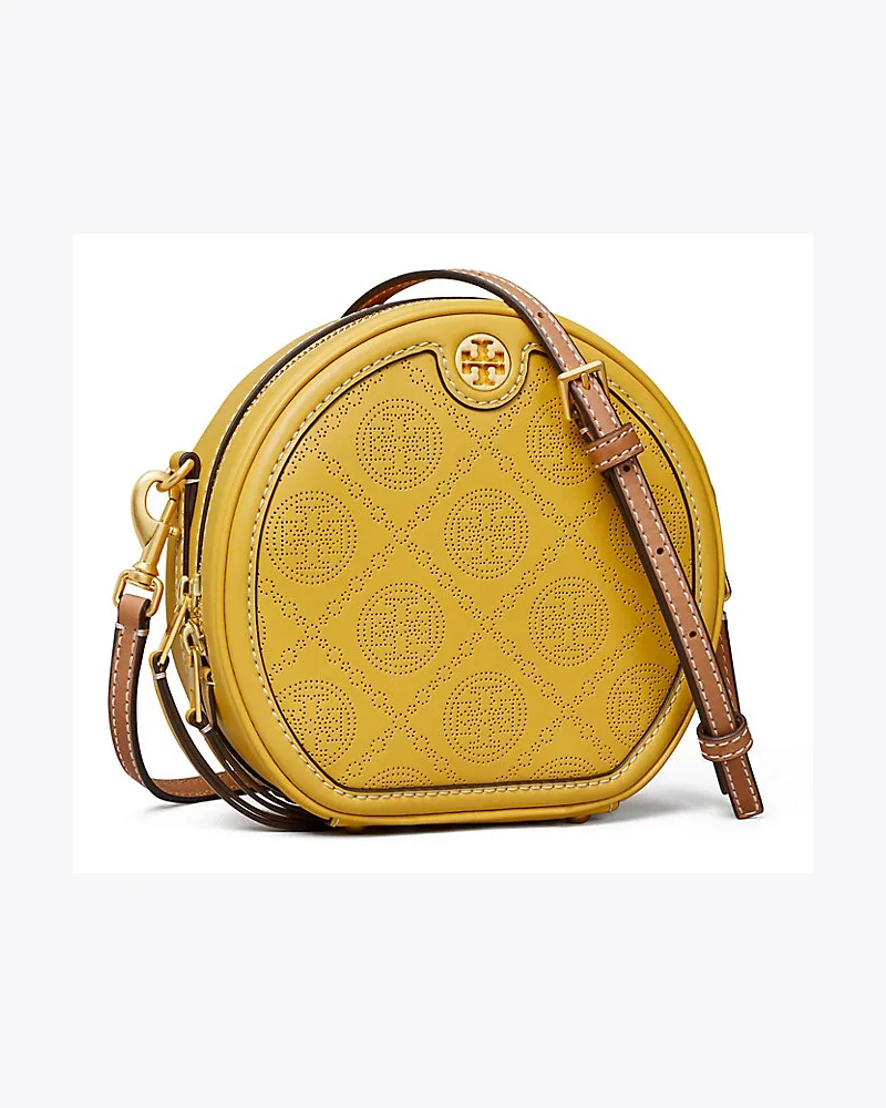 Tory Burch Moon Aus Perforiertem Leder Mit T-Monogramm 