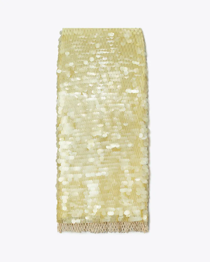 Tory Burch Damen Paillettenrock Soft