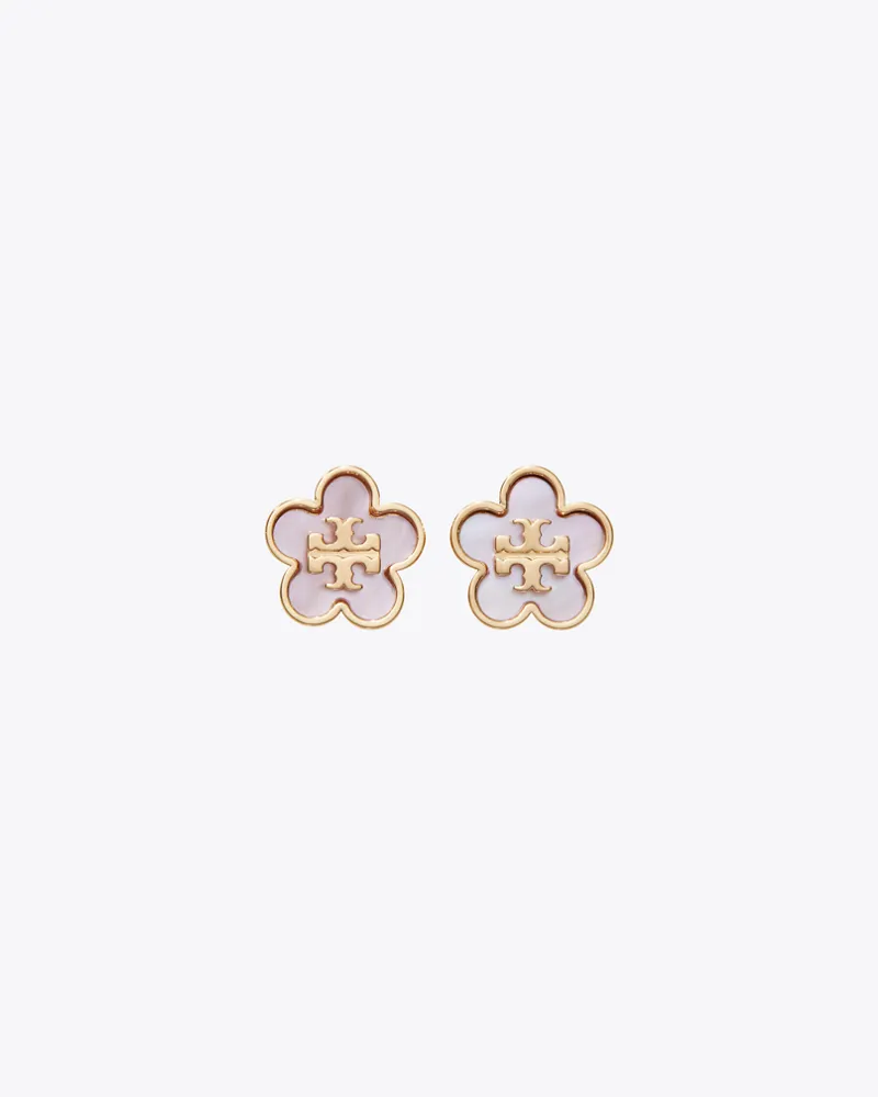 Tory Burch Damen Forget Me Not Blumenohrstecker Tory