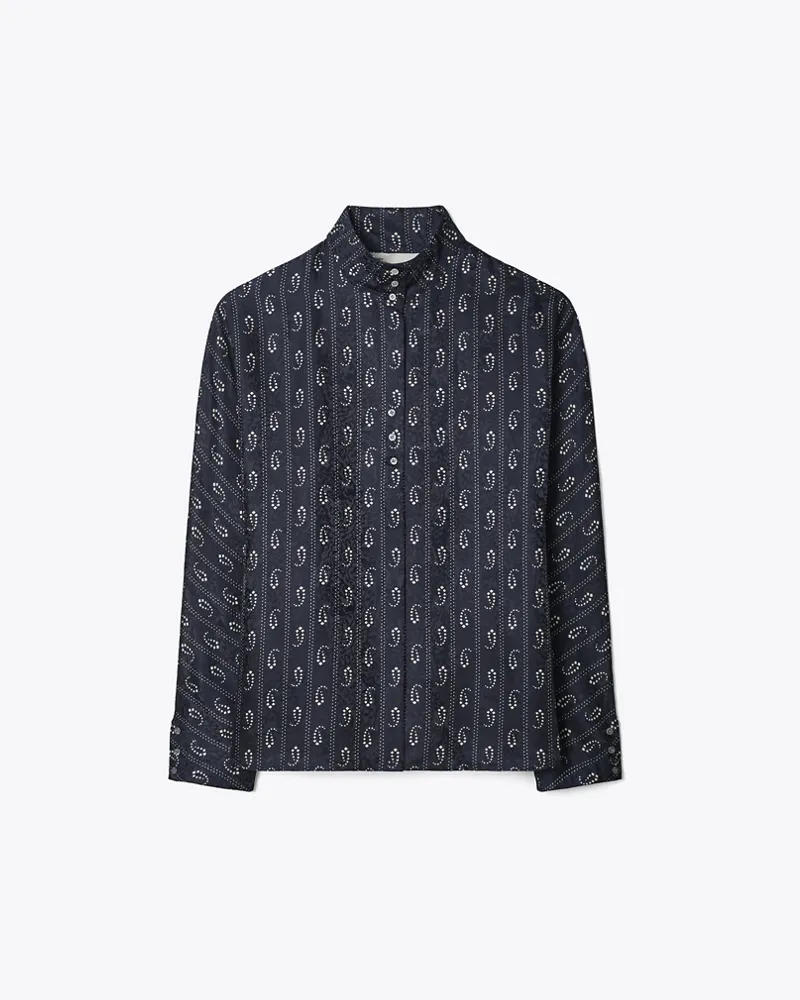 Tory Burch Damen Jacquardtop Medium
