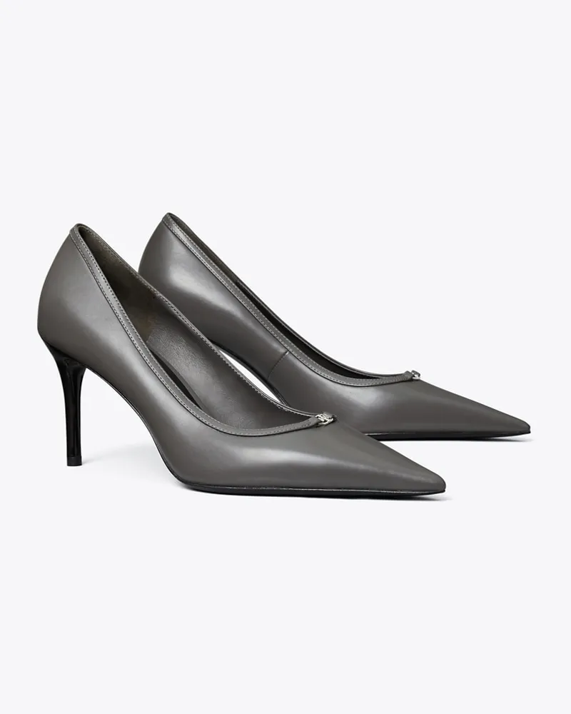 Tory Burch Damen Double T Buckle Pump Dark