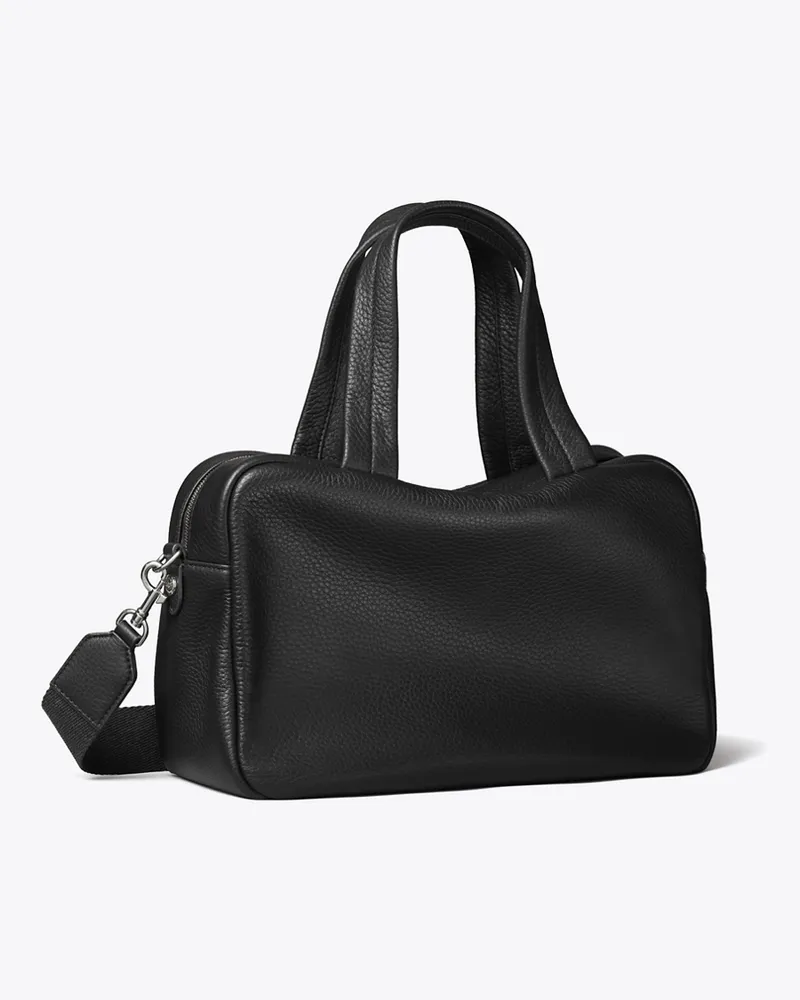 Tory Burch Damen Henkeltasche aus Leder Black