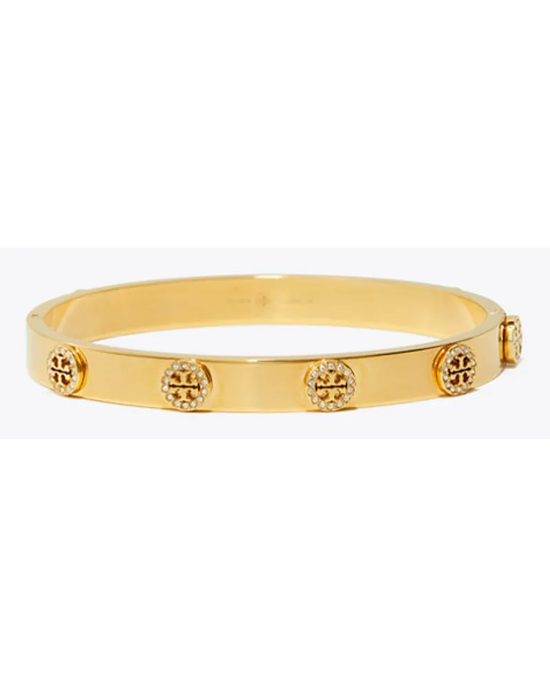 Tory Burch Miller Stud Pavé Hinge Bracelet Tory