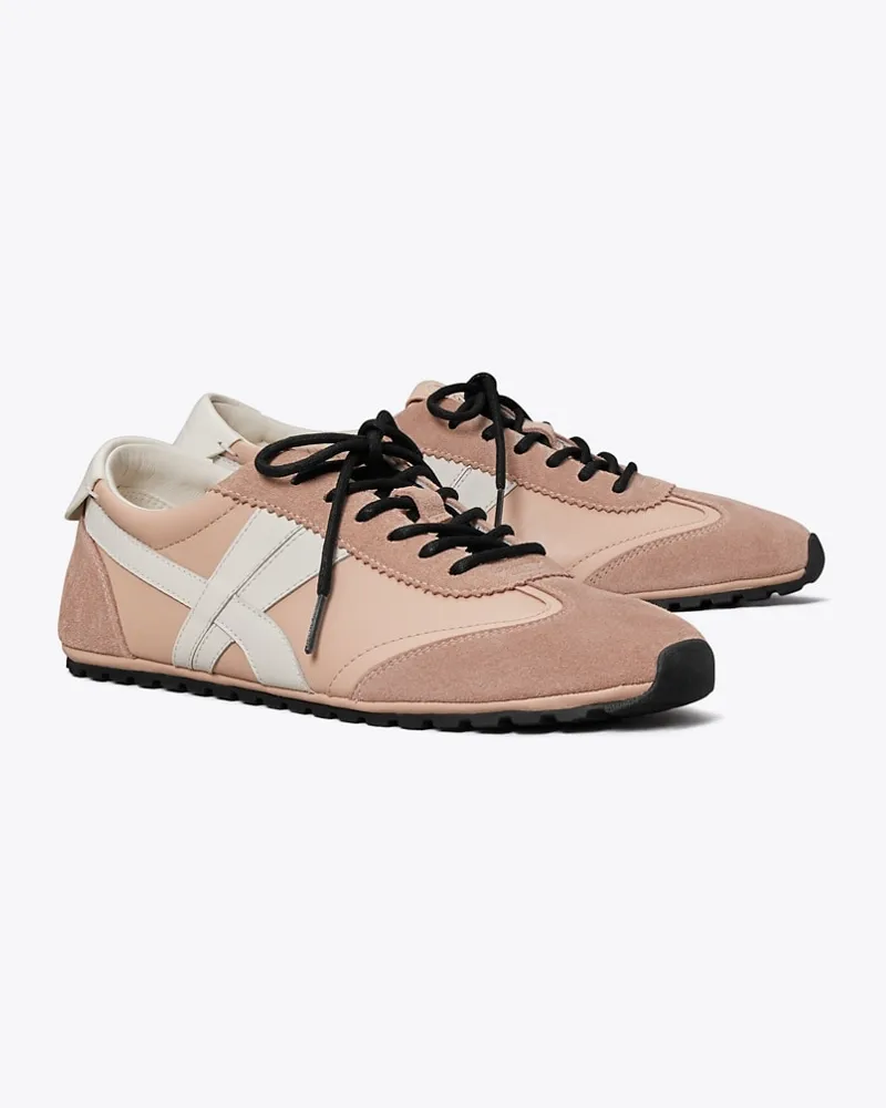 Tory Burch Damen Hank Field Sneaker Dusty