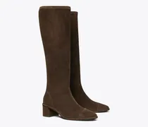 Damen Kniehohe Stiefel mit Zehenkappe