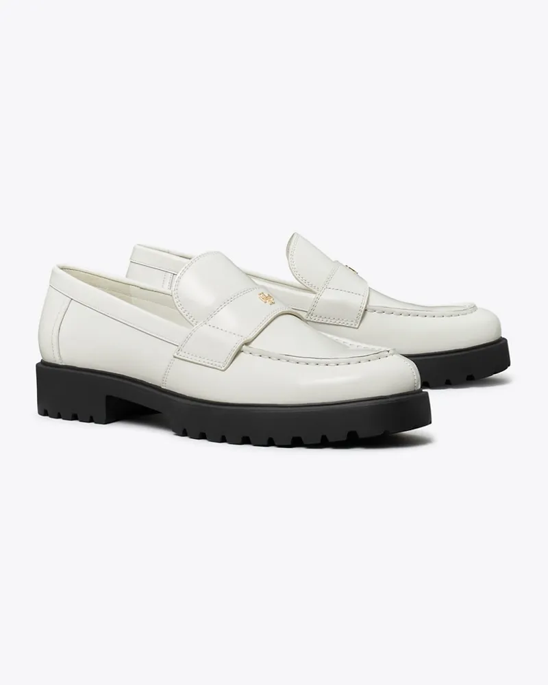 Tory Burch Damen Klassischer Loafer mit Profilsohle Dove