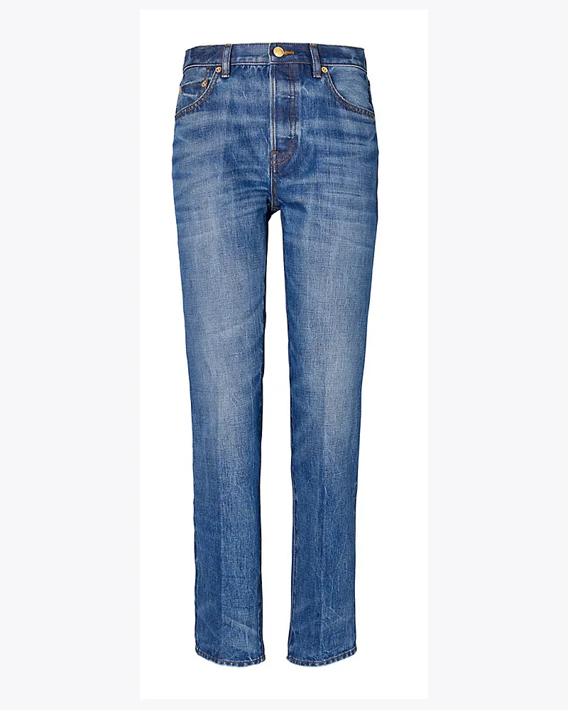 Tory Burch Klassische Denim-Jeans Vintage
