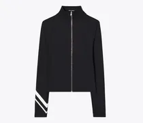Damen Chevronjacke mit durchgehendem Reißverschluss