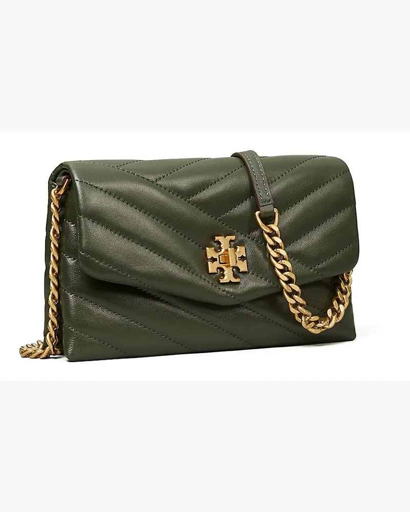Tory Burch Kira Geldbörse Mit Chevron-Steppung Und Kettenriemen 