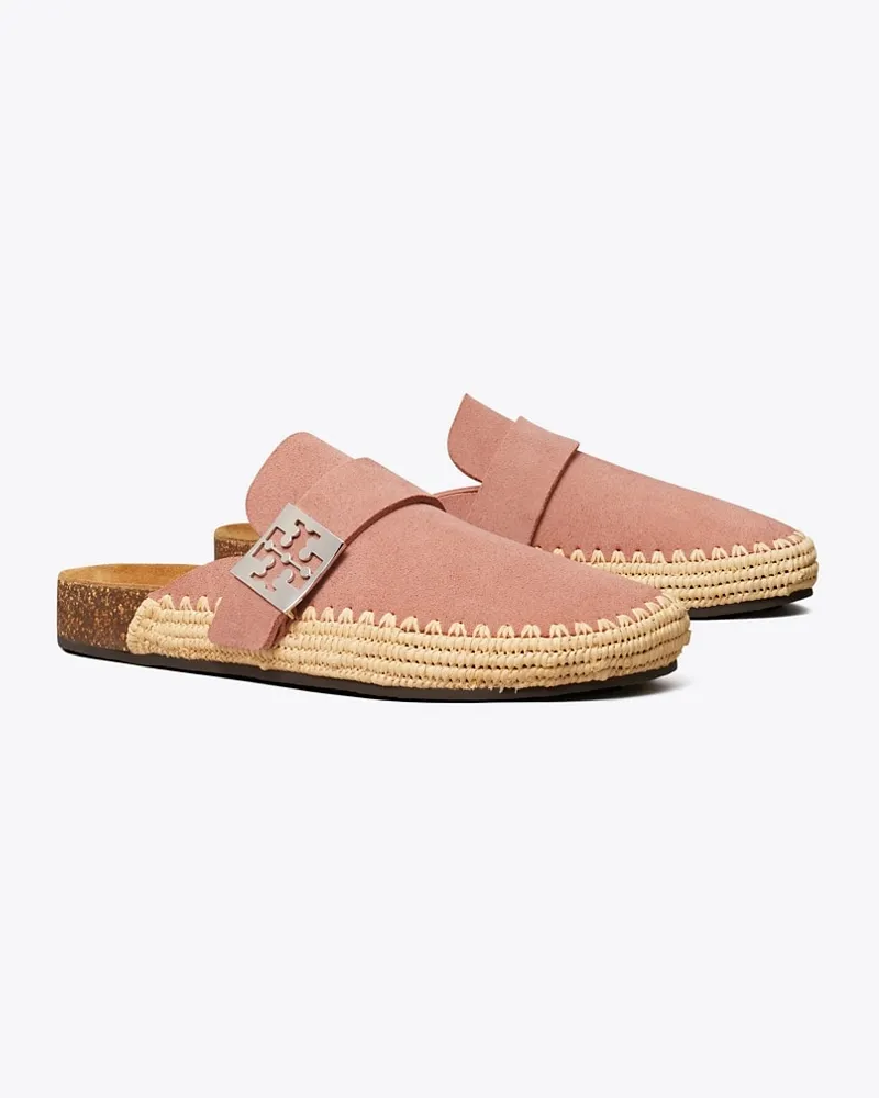 Tory Burch Mellow Pantolette aus Raffiabast Dried