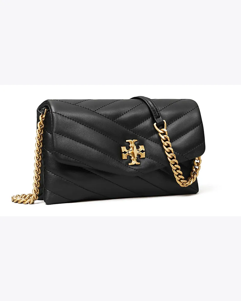 Tory Burch Kira Geldbörse Mit Chevron-Steppung Und Kettenriemen 