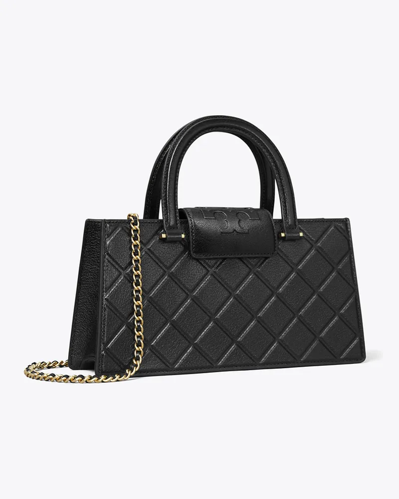 Tory Burch Damen Fleming Tote im Querformat Black