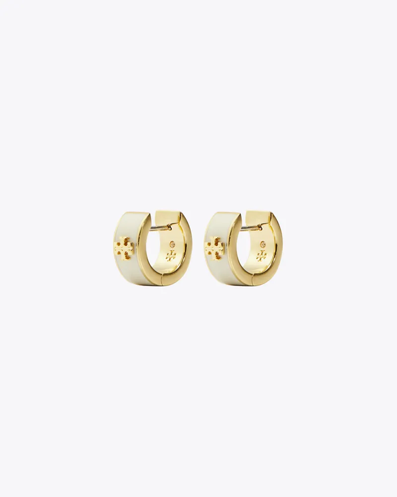 Tory Burch Damen Kira Huggie Ohrringe Tory