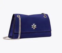 Damen Mini Kira Schultertasche aus Wildleder mit Drehverschluss