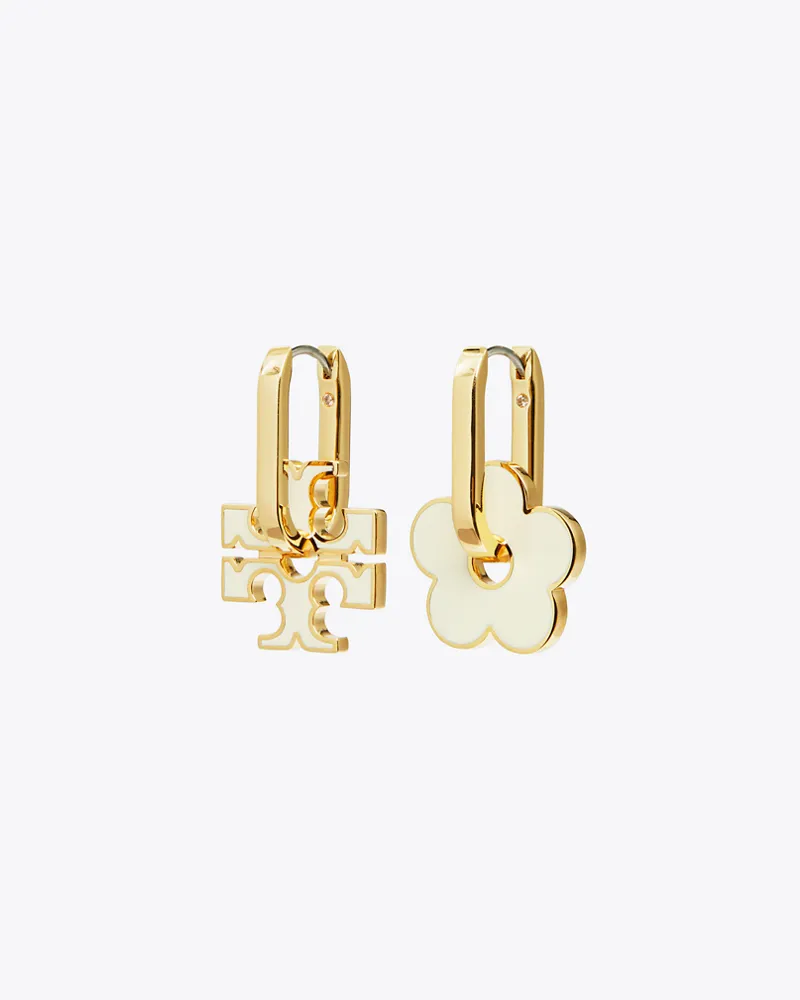 Tory Burch Damen Forget Me Not Charm Earrings Tory