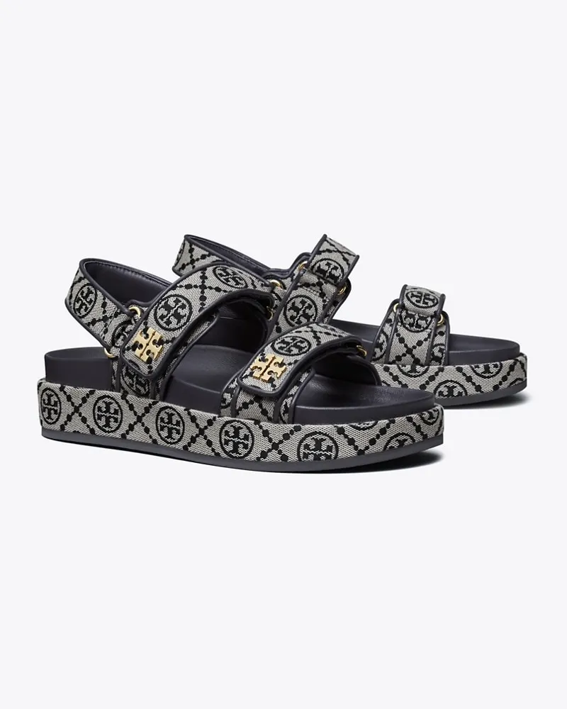 Tory Burch Damen Kira Sport Sandale mit T-Monogramm Perfect