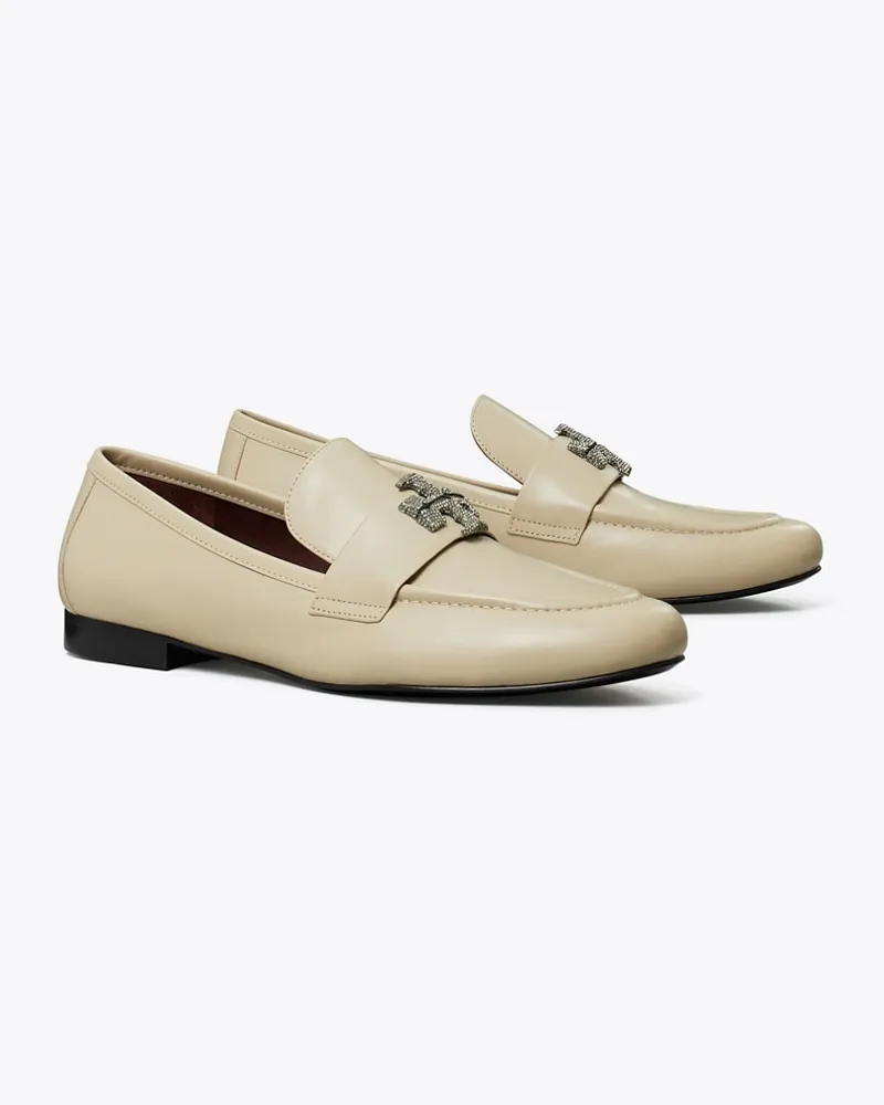 Tory Burch Damen Eleanor Pavé-Loafer Stone