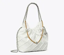 Damen Weiche Fleming Mini Bag in Used-Optik mit Tunnelzug