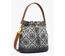 T Monogram Bucket Bag