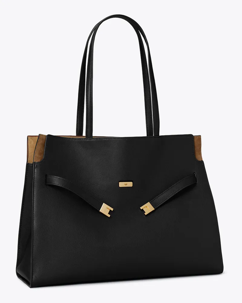 Tory Burch Damen Lee Radziwill Tote Black