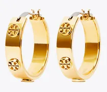 Damen Small Icon Hoop Earrings