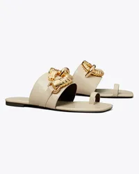 Tory Burch Jessa Toe Ring Sandal Stone