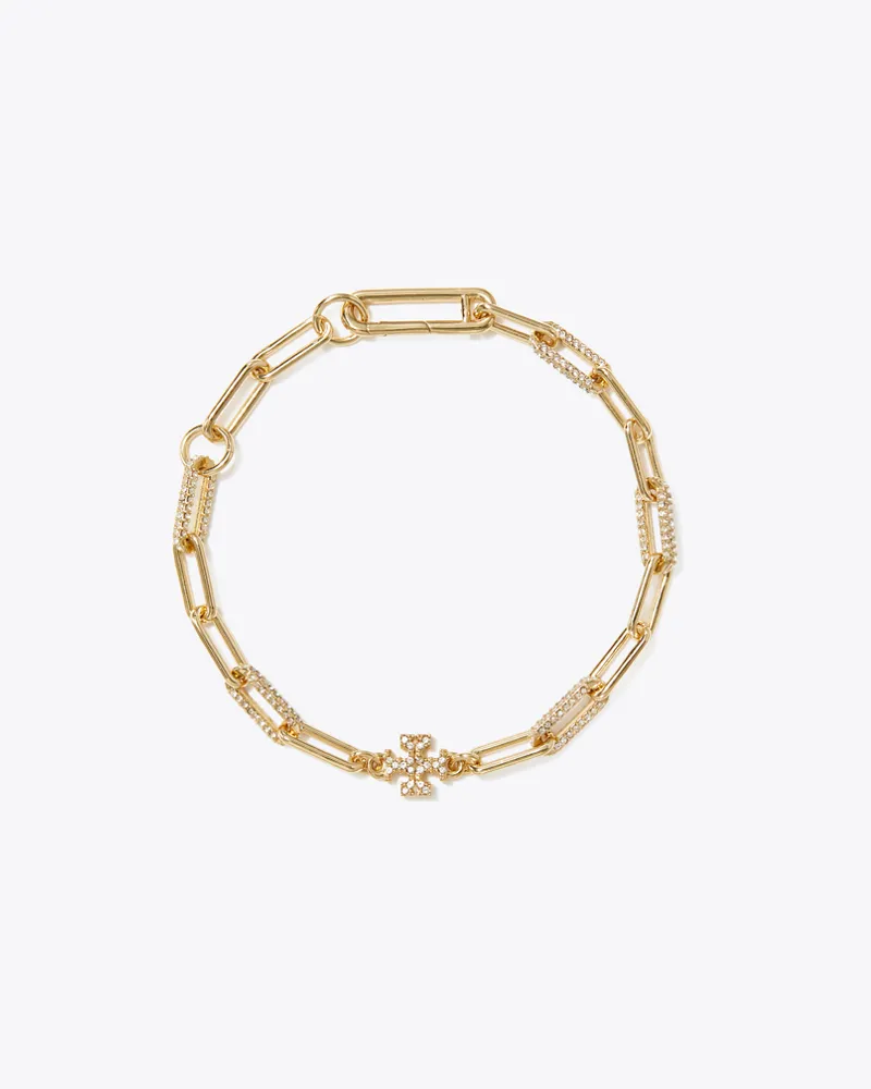 Tory Burch Damen Good Luck Pavé-Armband Tory