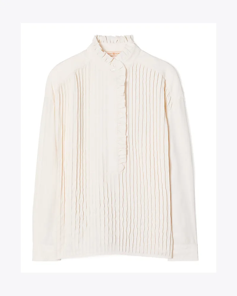 Tory Burch Bluse Mit Rüschen Vorne New