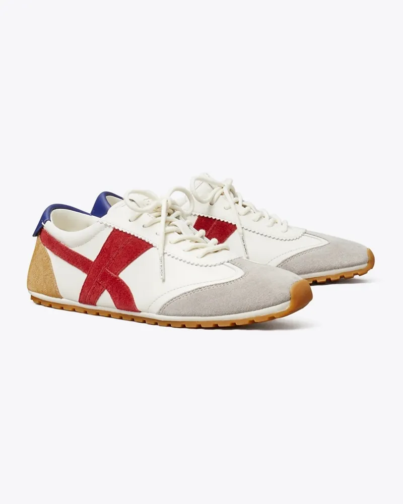 Tory Burch Hank Field Sneaker Cream