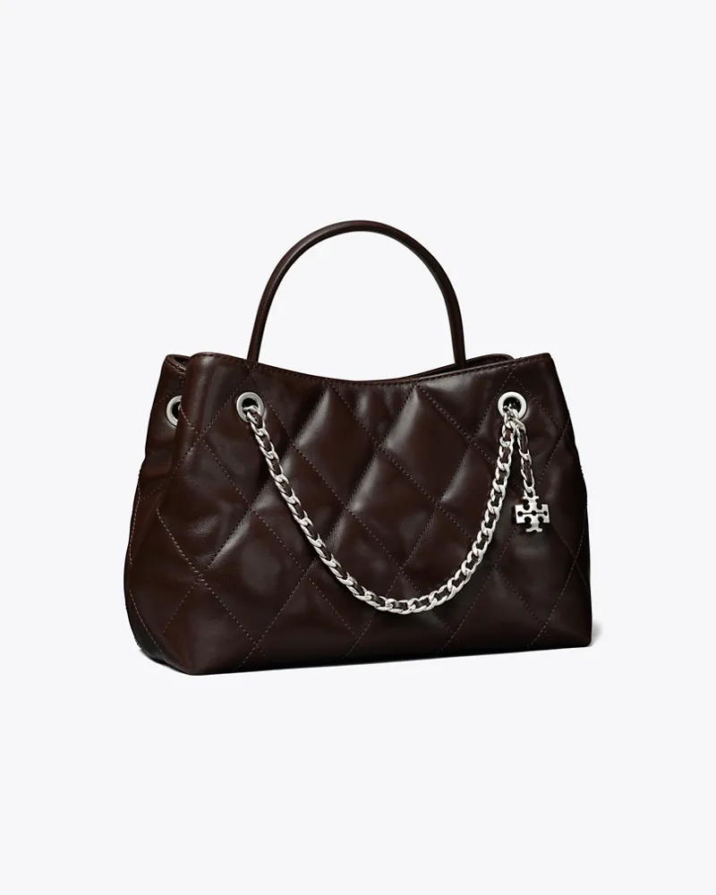 Tory Burch Kleine Fleming Carryall Cocoa