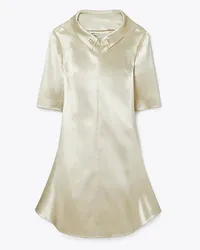 Tory Burch Bonded Satin Dress Sparkling