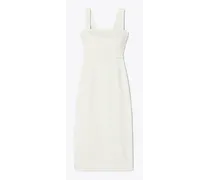 Tory Burch Printed Linen Dress White