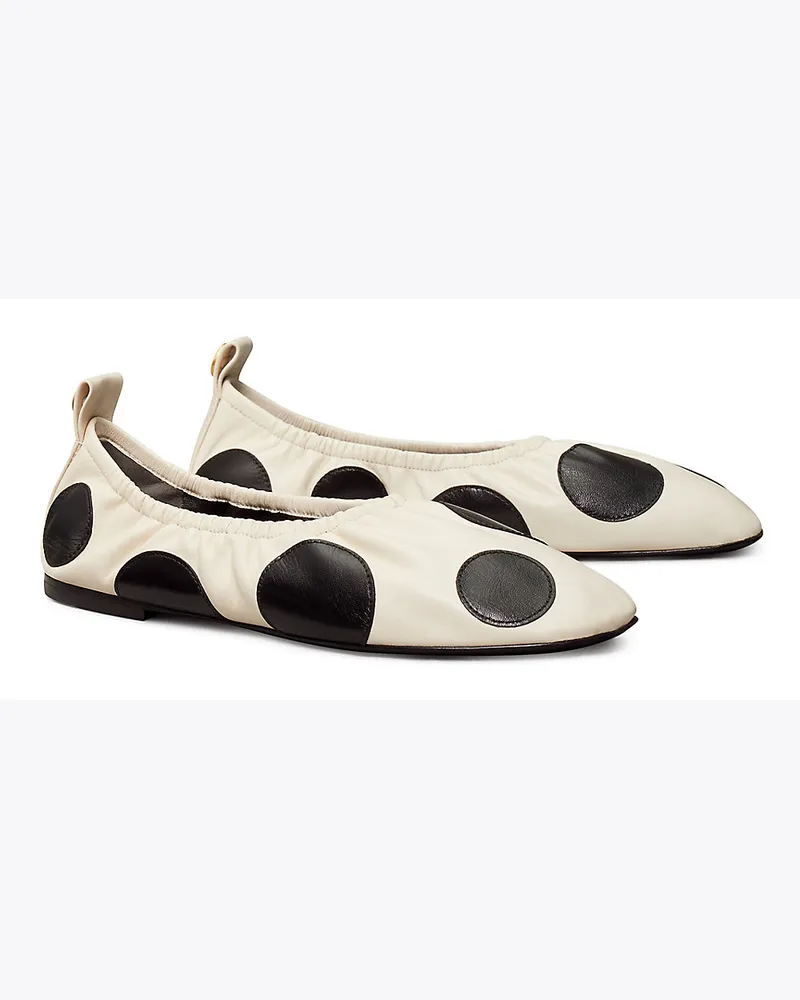 Tory Burch Ballerina Mit Polka Dots New