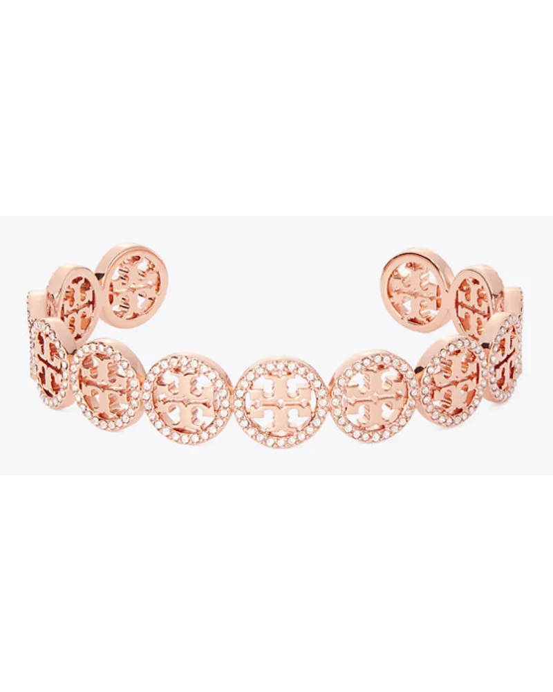 Tory Burch Miller Pavé Cuff Rose