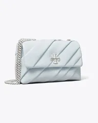 Tory Burch Small Kira Pleated Convertible Shoulder Bag Ice