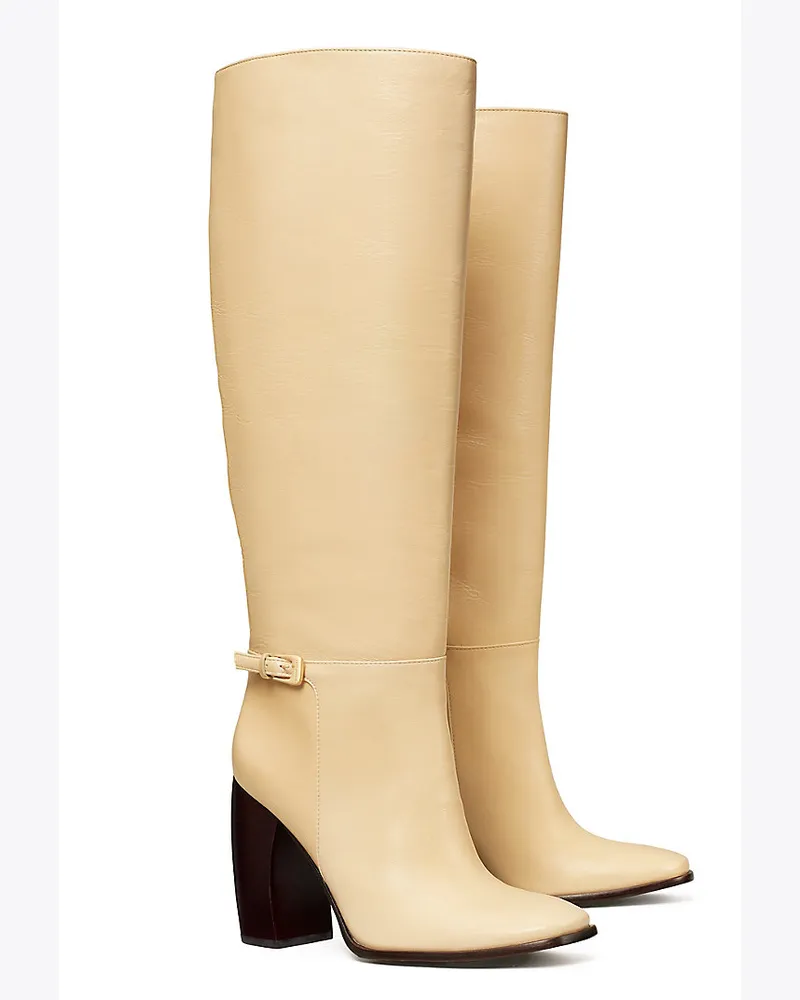 Tory Burch Stiefel Mit Gerundetem Absatz Und Schnalle Banana