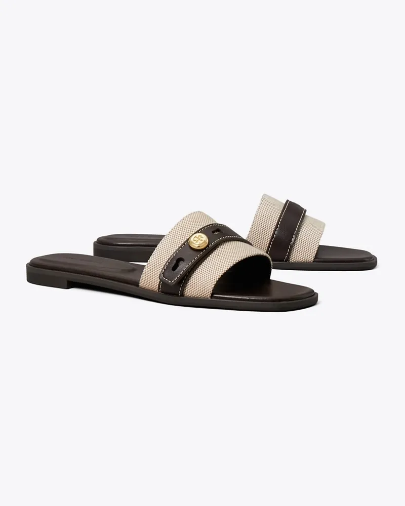 Tory Burch Romy Slide Natural