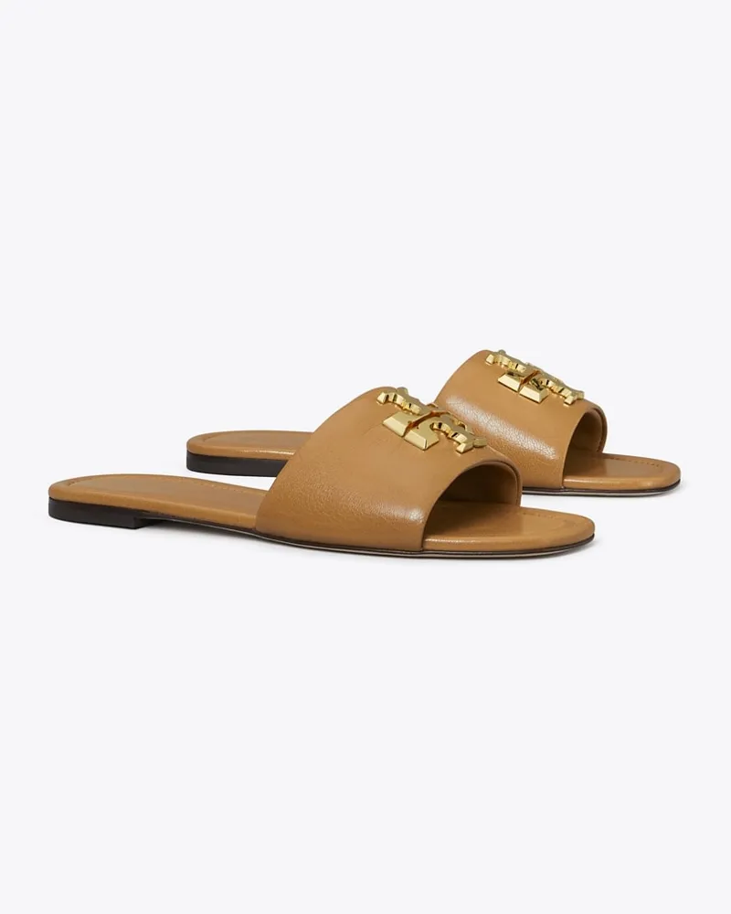 Tory Burch Damen Eleanor Slide Caramel