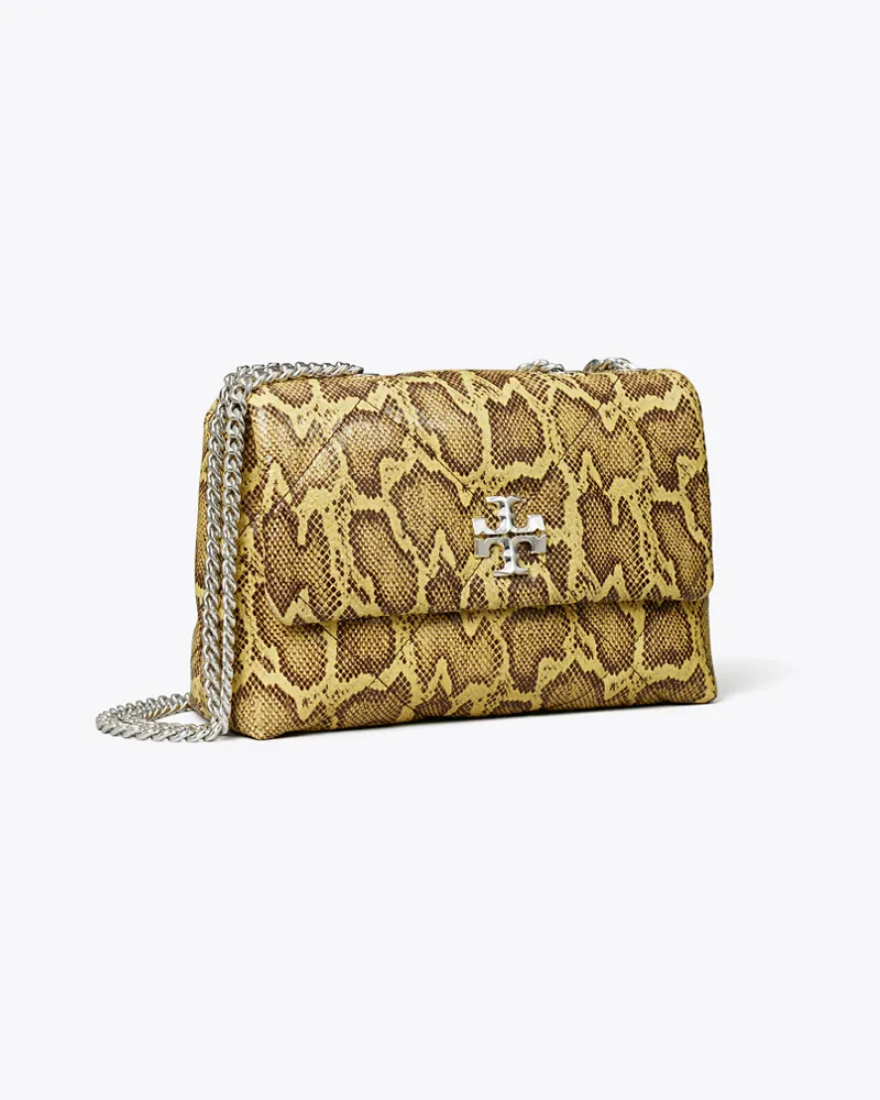 Tory Burch Damen Kleine, wandelbare Kira Schultertasche mit Rautensteppung Multi