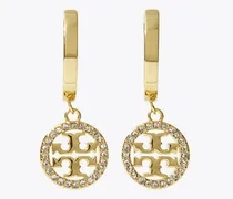 Damen Icon Pavé-Creole in Gold