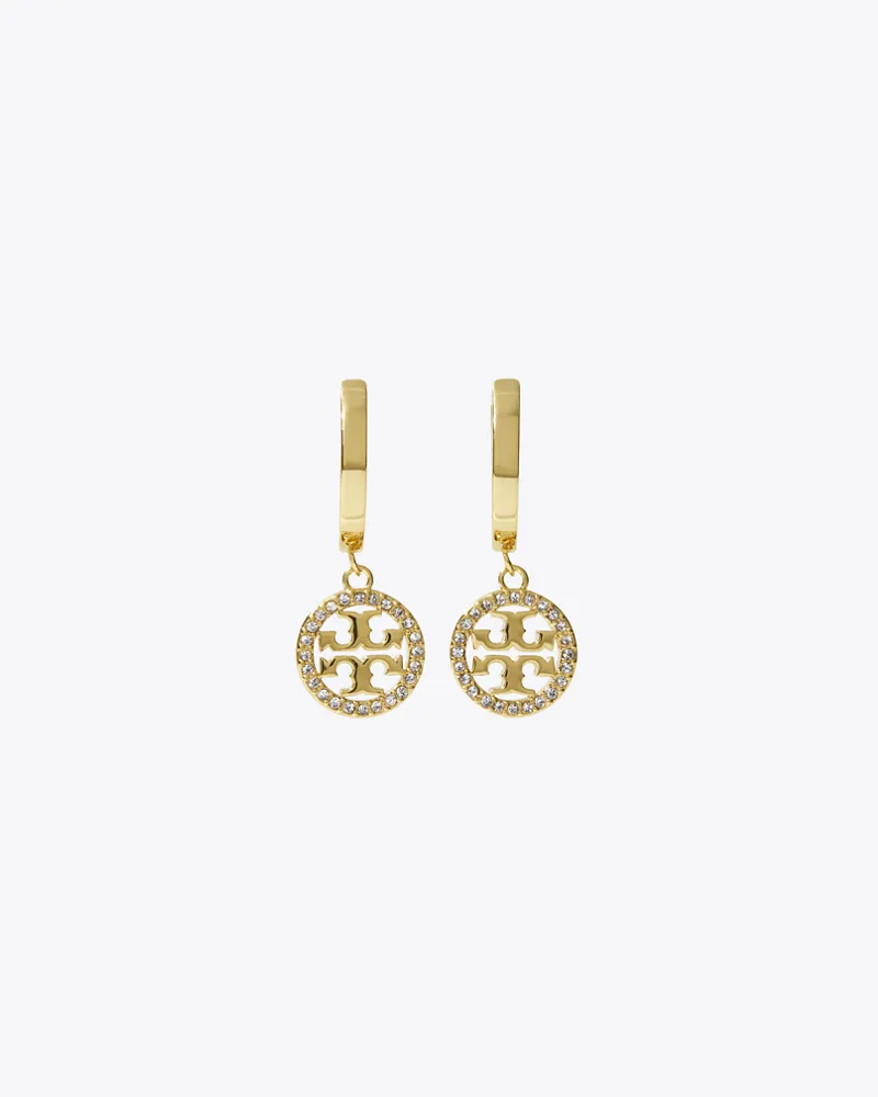 Tory Burch Damen Miller Pavé-Creole in Gold Tory