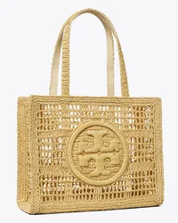 Tory Burch Small Ella Hand-Crocheted Tote Natural