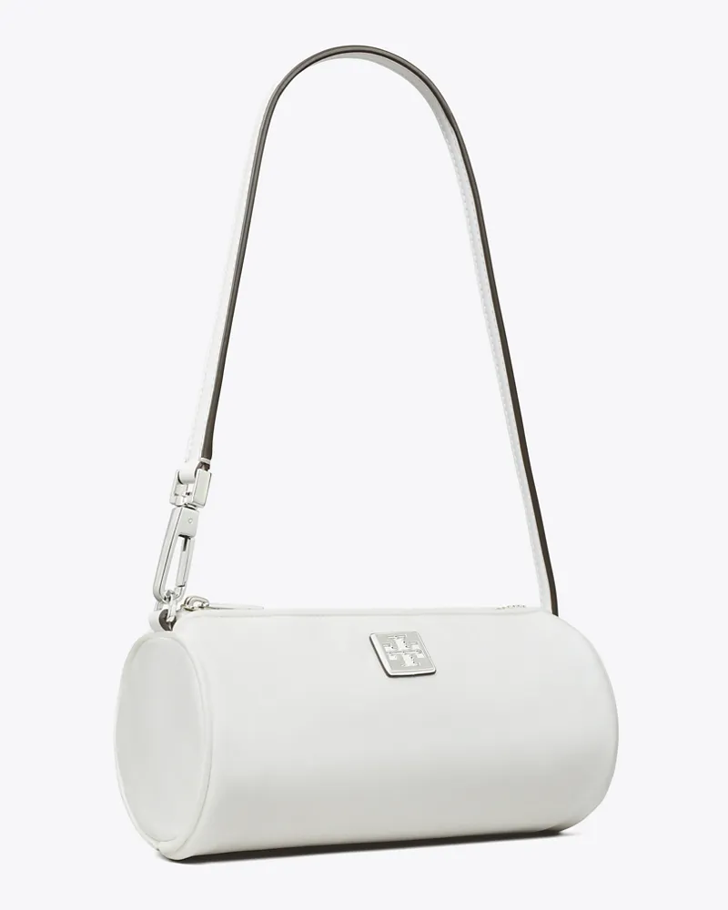 Tory Burch Damen Virginia Cylinder Bag White
