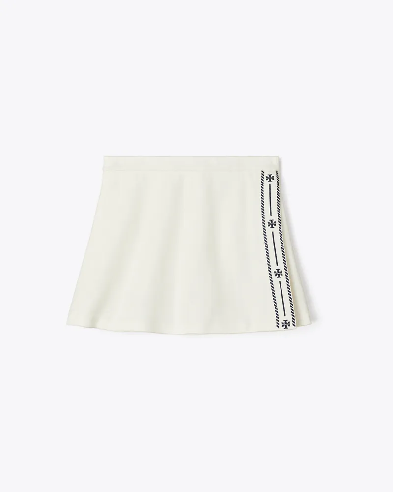 Tory Burch Damen Tennisrock aus Twillstrick Snow