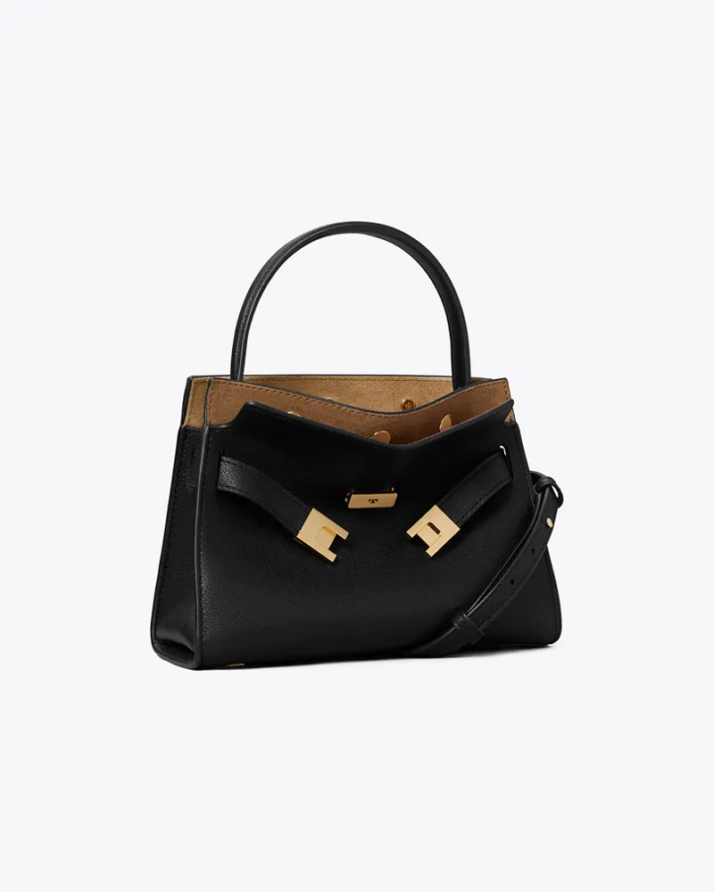Tory Burch Damen Petite Lee Radziwill Double Bag Black