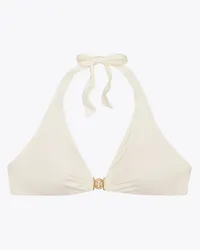 Tory Burch Miller Halter Bikini Top New