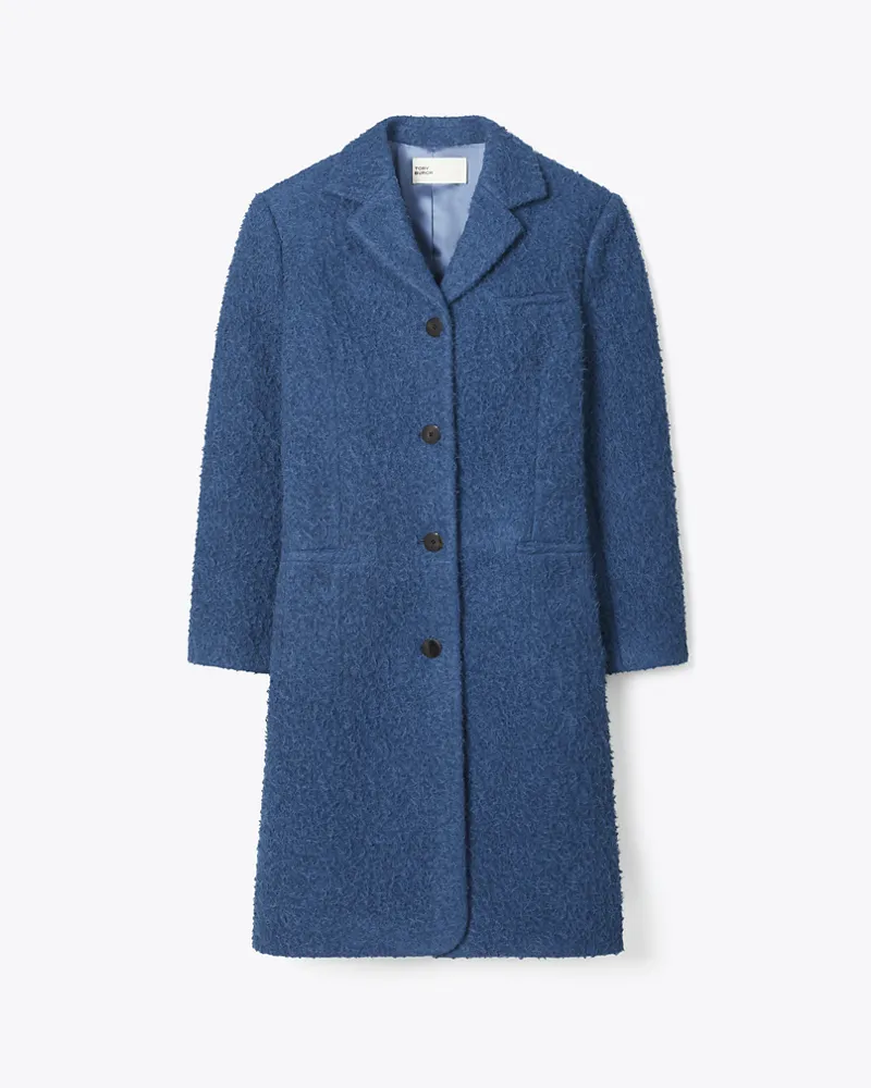 Tory Burch Damen Oversize-Mantel aus Wolle Bright